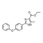 5-甲基-2-(4-苯氧基苯基)-1H-咪唑-4-甲酸乙酯