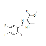 5-甲基-2-(2,4,5-三氟苯基)-1H-咪唑-4-甲酸乙酯