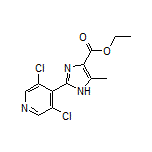 2-(3,5-二氯-4-吡啶基)-5-甲基-1H-咪唑-4-甲酸乙酯