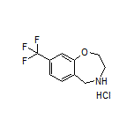 8-(三氟甲基)-2,3,4,5-四氢苯并[f][1,4]氧氮杂环庚烷盐酸盐