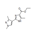 2-(1,3-二甲基-4-吡唑基)-5-甲基-1H-咪唑-4-甲酸乙酯