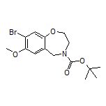 4-Boc-8-溴-7-甲氧基-2,3,4,5-四氢苯并[f][1,4]氧氮杂环庚烷