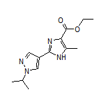 2-(1-异丙基-4-吡唑基)-5-甲基-1H-咪唑-4-甲酸乙酯