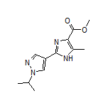 2-(1-异丙基-4-吡唑基)-5-甲基-1H-咪唑-4-甲酸甲酯