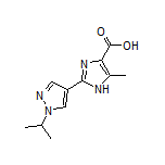 2-(1-异丙基-4-吡唑基)-5-甲基-1H-咪唑-4-甲酸