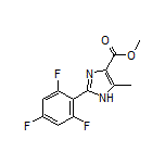 5-甲基-2-(2,4,6-三氟苯基)-1H-咪唑-4-甲酸甲酯