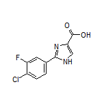 2-(4-氯-3-氟苯基)-5-甲基-1H-咪唑-4-甲酸