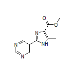 5-甲基-2-(5-嘧啶基)-1H-咪唑-4-甲酸甲酯