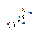 5-甲基-2-(5-嘧啶基)-1H-咪唑-4-甲酸