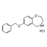 7-(苄氧基)-2,3,4,5-四氢苯并[f][1,4]氧氮杂环庚烷盐酸盐