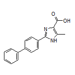 2-(4-联苯基)-5-甲基-1H-咪唑-4-甲酸