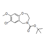 4-Boc-7-氯-8-甲氧基-2,3,4,5-四氢苯并[f][1,4]氧氮杂环庚烷