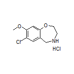 7-氯-8-甲氧基-2,3,4,5-四氢苯并[f][1,4]氧氮杂环庚烷盐酸盐