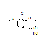 9-氯-8-甲氧基-2,3,4,5-四氢苯并[f][1,4]氧氮杂环庚烷盐酸盐