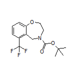 4-Boc-6-(三氟甲基)-2,3,4,5-四氢苯并[f][1,4]氧氮杂环庚烷