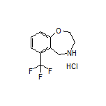 6-(三氟甲基)-2,3,4,5-四氢苯并[f][1,4]氧氮杂环庚烷盐酸盐