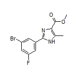 2-(3-溴-5-氟苯基)-5-甲基-1H-咪唑-4-甲酸甲酯