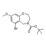4-Boc-6-溴-8-甲氧基-2,3,4,5-四氢苯并[f][1,4]氧氮杂环庚烷