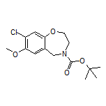 4-Boc-8-氯-7-甲氧基-2,3,4,5-四氢苯并[f][1,4]氧氮杂环庚烷