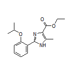 2-(2-异丙氧基)-5-甲基-1H-咪唑-4-甲酸乙酯