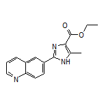 5-甲基-2-(6-喹啉基)-1H-咪唑-4-甲酸乙酯