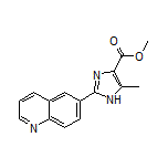 5-甲基-2-(6-喹啉基)-1H-咪唑-4-甲酸甲酯
