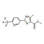 5-甲基-2-[6-(三氟甲基)-3-吡啶基]-1H-咪唑-4-甲酸甲酯