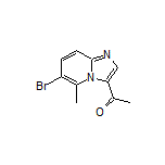 3-乙酰基-6-溴-5-甲基咪唑并[1,2-a]吡啶