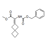 2-(Cbz-氨基)-2-(螺[3.3]庚烷-2-亚基)乙酸甲酯