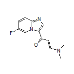 (E)-3-(二甲氨基)-1-(6-氟咪唑并[1,2-a]吡啶-3-基)-2-丙烯-1-酮