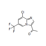3-乙酰基-8-氯-6-(三氟甲基)咪唑并[1,2-a]吡啶
