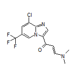 (E)-1-[8-氯-6-(三氟甲基)咪唑并[1,2-a]吡啶-3-基]-3-(二甲氨基)丙-2-烯-1-酮