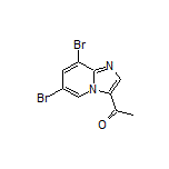 3-乙酰基-6,8-二溴咪唑并[1,2-a]吡啶
