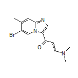 (E)-1-(6-溴-7-甲基咪唑并[1,2-a]吡啶-3-基)-3-(二甲氨基)丙-2-烯-1-酮