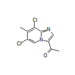 3-乙酰基-6,8-二氯-7-甲基咪唑并[1,2-a]吡啶