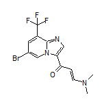 (E)-1-[6-溴-8-(三氟甲基)咪唑并[1,2-a]吡啶-3-基]-3-(二甲氨基)丙-2-烯-1-酮
