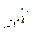 2-(5-氟-2-吡啶基)-5-甲基-1H-咪唑-4-甲酸乙酯