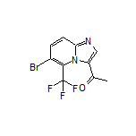3-乙酰基-6-溴-5-(三氟甲基)咪唑并[1,2-a]吡啶