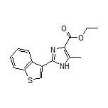 2-(3-苯并噻吩基)-5-甲基-1H-咪唑-4-甲酸乙酯