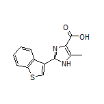 2-(3-苯并噻吩基)-5-甲基-1H-咪唑-4-甲酸