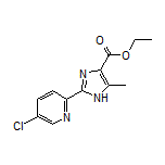 2-(5-氯-2-吡啶基)-5-甲基-1H-咪唑-4-甲酸乙酯