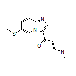 (E)-3-(二甲氨基)-1-[6-(甲硫基)咪唑并[1,2-a]吡啶-3-基]丙-2-烯-1-酮