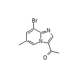 3-乙酰基-8-溴-6-甲基咪唑并[1,2-a]吡啶