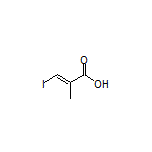 (E)-3-碘-2-甲基丙烯酸