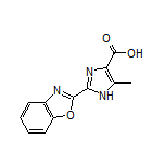 2-(2-苯并噁唑基)-5-甲基-1H-咪唑-4-甲酸