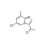 3-乙酰基-6-氯-8-甲基咪唑并[1,2-a]吡啶
