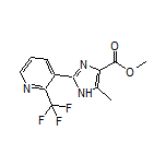 5-甲基-2-[2-(三氟甲基)-3-吡啶基]-1H-咪唑-4-甲酸甲酯