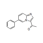 3-乙酰基-6-苯基咪唑并[1,2-a]吡啶
