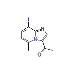 3-乙酰基-8-碘-5-甲基咪唑并[1,2-a]吡啶