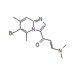 (E)-1-(6-溴-5,7-二甲基咪唑并[1,2-a]吡啶-3-基)-3-(二甲氨基)丙-2-烯-1-酮